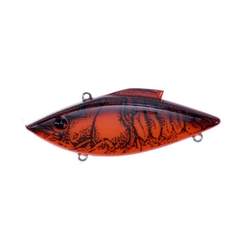 BILL LEWIS Lifelike Knock-N-Trap 3/4 OZ. Lipless Crankbait Fishing Wobble Lure with Mustad Triple Grip Hooks, Toledo Gold