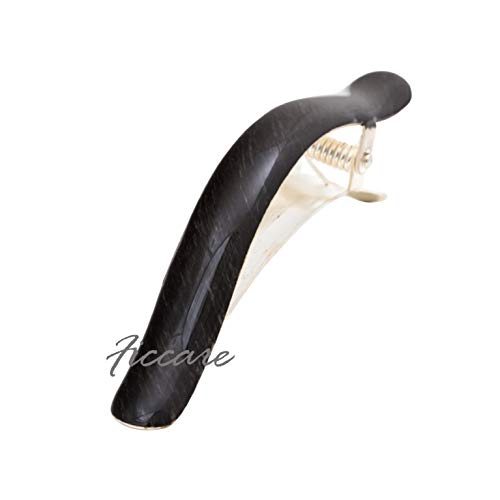 Ficcare Ficcarissimo Classic Enamel (Jet Black Medium 4.5')