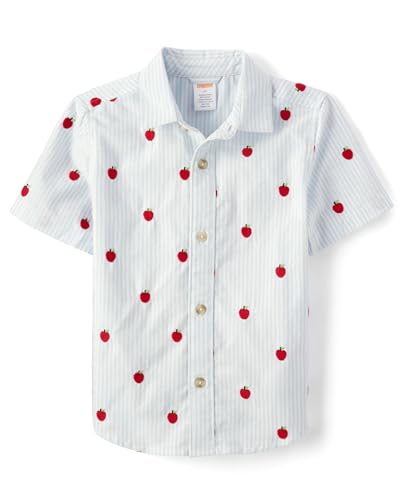 Image of Gymboree,Matching Family Short Sleeve Button Up Shirt