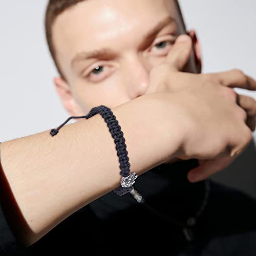 Image of PH PandaHall 110 Yards 1.5mm Black Nylon Cord Wind Chime Cord Replacement Lift Shade Blind String for Windows Roman Rollers Repair Gardening Plant Waist Beading String for Bracelet Lanyard