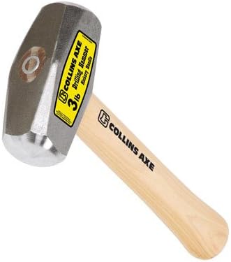 Collins Drilling Hammer 3 Lbs. Hickory Handle
