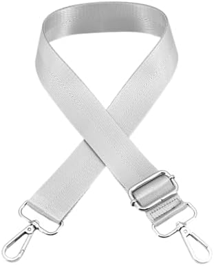 1 Piece Silver Grey Shoulder Strap, Adjustable Messenger Strap fo...
