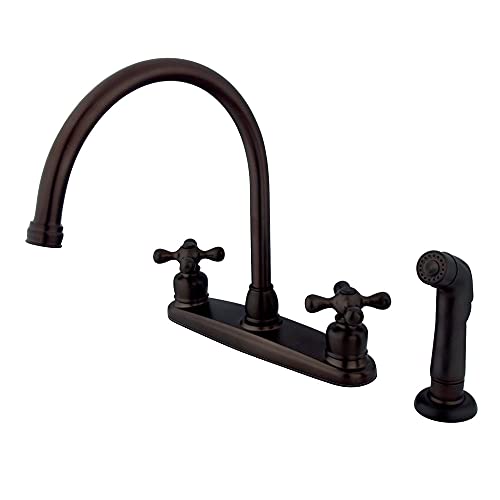 Best Review Kingston Brass KB725AXSP Vintage 8" Centerset Kitchen Faucet, 8-3/4-Inch, Oil Rubbed Bronze Best Review Kingston Brass KB725AXSP Vintage 8" Centerset Kitchen Faucet, 8-3/4-Inch, Oil Rubbed Bronze