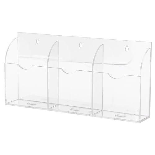 Soporte de control remoto de pared acrílico elegante para salón 2