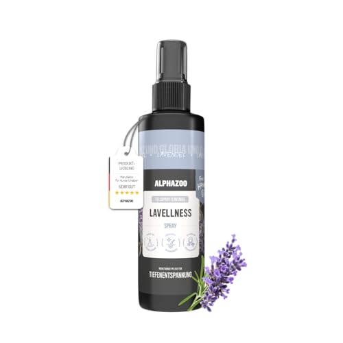 alphazoo Lavellness Fellspray für Hunde 250 ml – Sanfte Fellpflege mit Lavendel, Aloe Vera & Sheabutter – Hautberuhigung, Glanz & Entspannung ohne Ausspülen alphazoo Lavellness Fellspray für Hunde 250 ml – Sanfte Fellpflege mit Lavendel, Aloe Vera & Sheabutter – Hautberuhigung, Glanz & Entspannung ohne Ausspülen