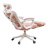 Avec roulettes : La base de la chaise de bureau à dossier haut est équipée de 5 roulettes rotatives, vous permettant ainsi de vous déplacer rapidement lorsque vous êtes assis dessus. De plus, les roulettes sont peu bruyantes et n’endommagent pas le sol, ce qui les rend très adaptées à une utilisation au bureau.