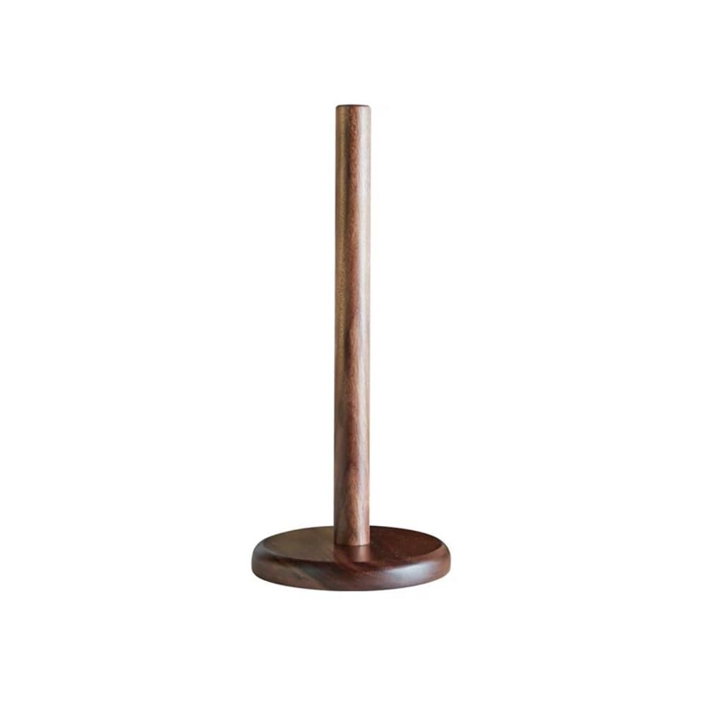 Paper Towel Rack Vertical Countertop Paper Towel Holder Walnut Home Roll Kitchen Suit for Bathroom Outdoor Kitchen Accessories