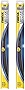 Rain-X 810168 Latitude 2-In-1 Water Repellent Wiper Blades, 28 Inch Windshield Wipers (Pack Of 2), Automotive Replacement Windshield Wiper Blades With Patented Rain-X Water Repellency Formula