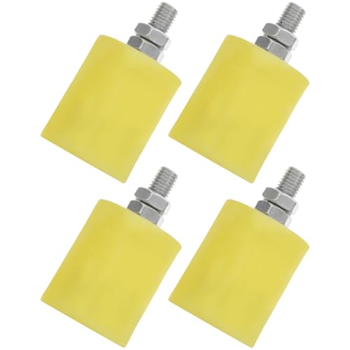 ARTIBETTER Polia Da Roda Da Porta 4 Unidades Rolos De Nylon Rolos Guia Para Acessórios De Portão Des