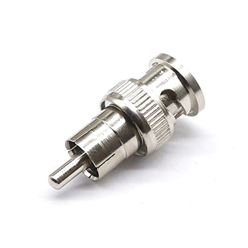 Adaptador BNC macho a macho Q9 conversion AV para cable coaxial de video 2