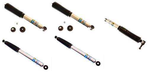 Bilstein 24-186735 24-186742 33-174525 Front Rear 5100 Series Shocks and Steering Damper for Chevrolet Silverado GMC Sierra