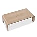 EarthLite Wooden Step Stool - 7'' High, Large Surface, Strong & Stable Bed Step, Foot Stool, Massage Step-Up
