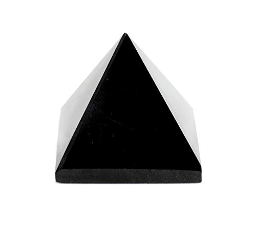 Cristales de sanación India 40 - 50 mm Natural Gemstone pirámide Aura Balancing Reiki energía carga libre eBook sobre cristales curación Cover