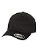 Flexfit 6745 Cotton Twill Dad Hat Technology (Small/Medium, Black)