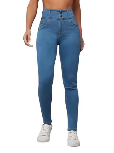 Image of Miss Chase Women's Skinny Fit High Rise Jeans