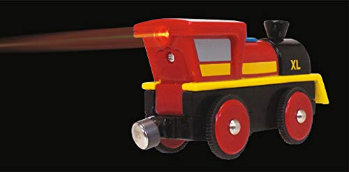 Eichhorn 1885 100001301 - Bahn, E-Lok 10,5 cm, mit 4-Radantrieb und vier Funktionen, inkl. Batterien 60 min. Laufzeit