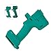 Replacement Housing for 2106 Brushless Motor Wrench, Electric Key Shell and Switch Shell, Metal Plastic Wrench Housing 200x81x86mm, Green Power Tool Replacement Part, 1PCS