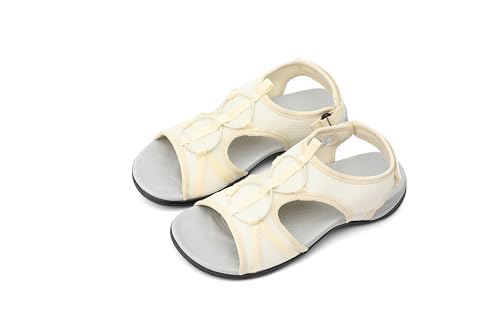 Image of UBFEN Womens Hiking Sandals Comfortable Walking Sandals Summer Sport Breathable Arch Support