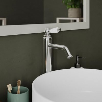 GoodHome Mitigeur de lavabo chromé Etel XL