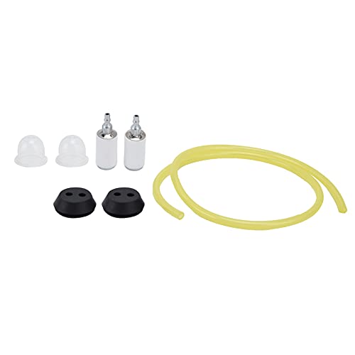 Linha de combustível, liga de alumínio + ABS 300494 Kit de lâmpada de primer de filtro de combustíve