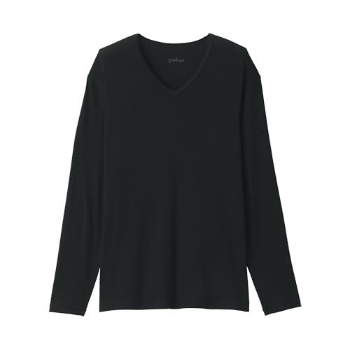 無印良品『紳士あったか綿Ｖネック長袖Ｔシャツ』