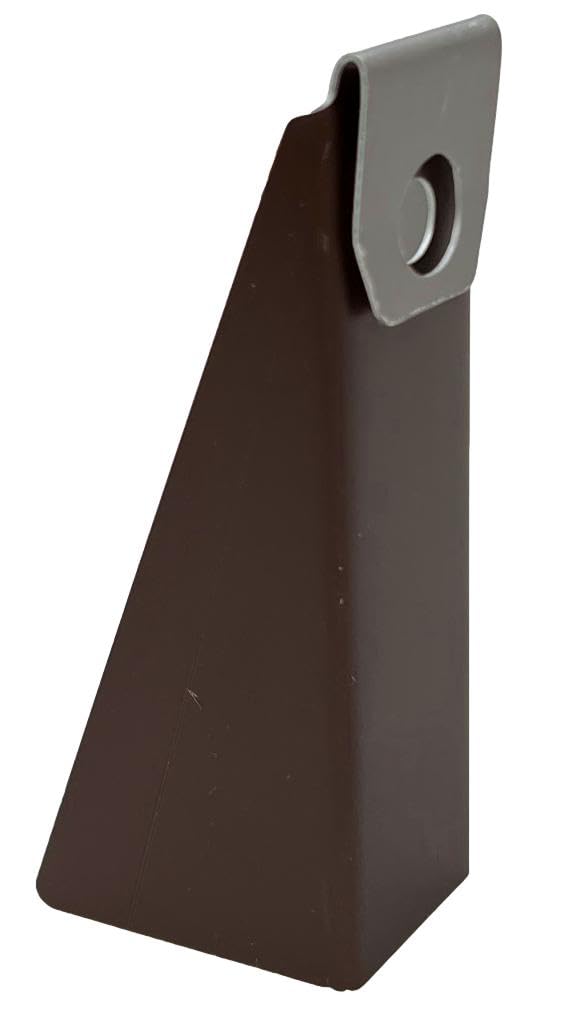 K-TEC GUTTER SUPPLYWedge (Brown, 10 Pack) for 6 Inch s With 3/12 Through 5/12 Roof Pitch