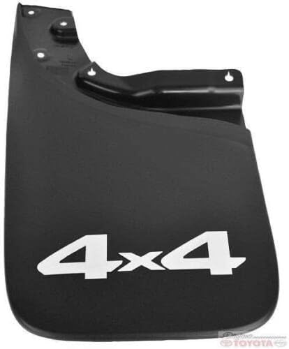 Genuine Toyota Tacoma DRIVER Rear Mudguard 76626-04171. Includes 3 90467-07188 Clips. 2005-2015 Tacoma 4X4.
