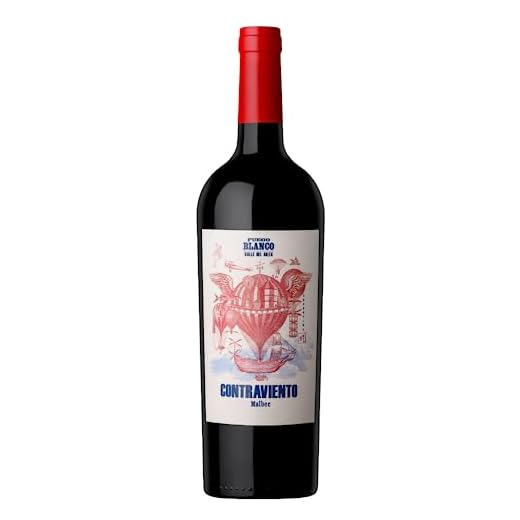 Vinho Tinto Argentino Fuego Blanco Contraviento Malbec 750ml
