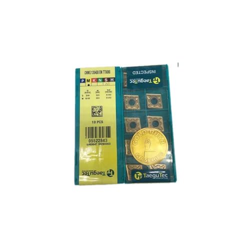 TaeguTec 100% Original CNMG CNMG12 CNMG1204 CNMG120408 EM CNMG120408-EM TT9080 Turning Insert