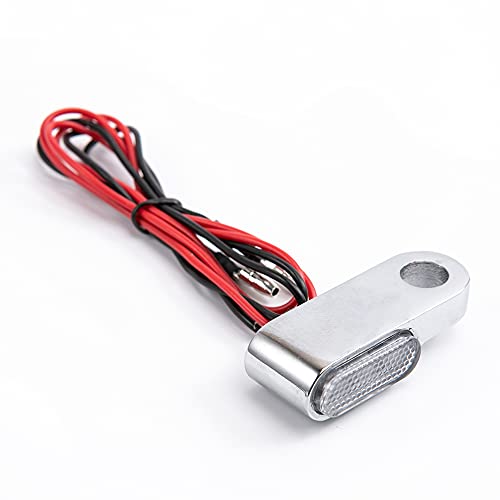 Motorcycle Turn Signal Mini Led Light Flashing Indicator Blinker Brake Clutch Marker Light Lever Flasher Bike Rear Lamp Amber Light For Scooter Cafe Racer #TOP5
