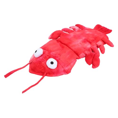 Disfraz de langosta rojo para perro talla S