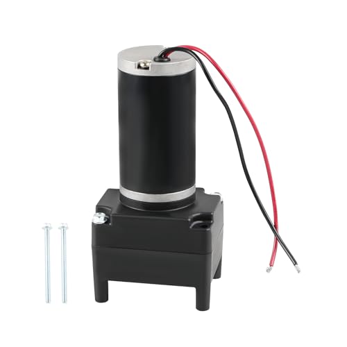 Image of JDMON RV Fifth Wheel Landing Gear Motor Compatible with Lippert Tuson, Direct Replacement High Speed Universal Mount 5th Power Landing Gear Motor, Replace 141893