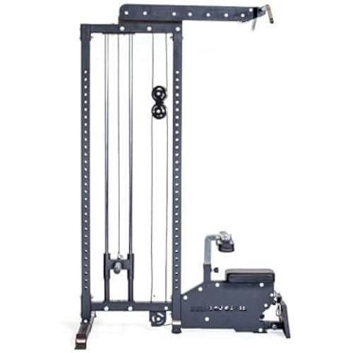 LAT Pulldown Machine Bells of Steel - Plate Loaded for Home Gym, 450 lb