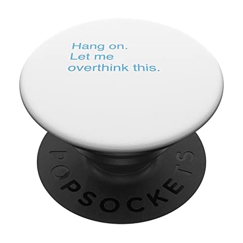 Hang on. Let me overthink this. PopSockets Swappable PopGrip Cover