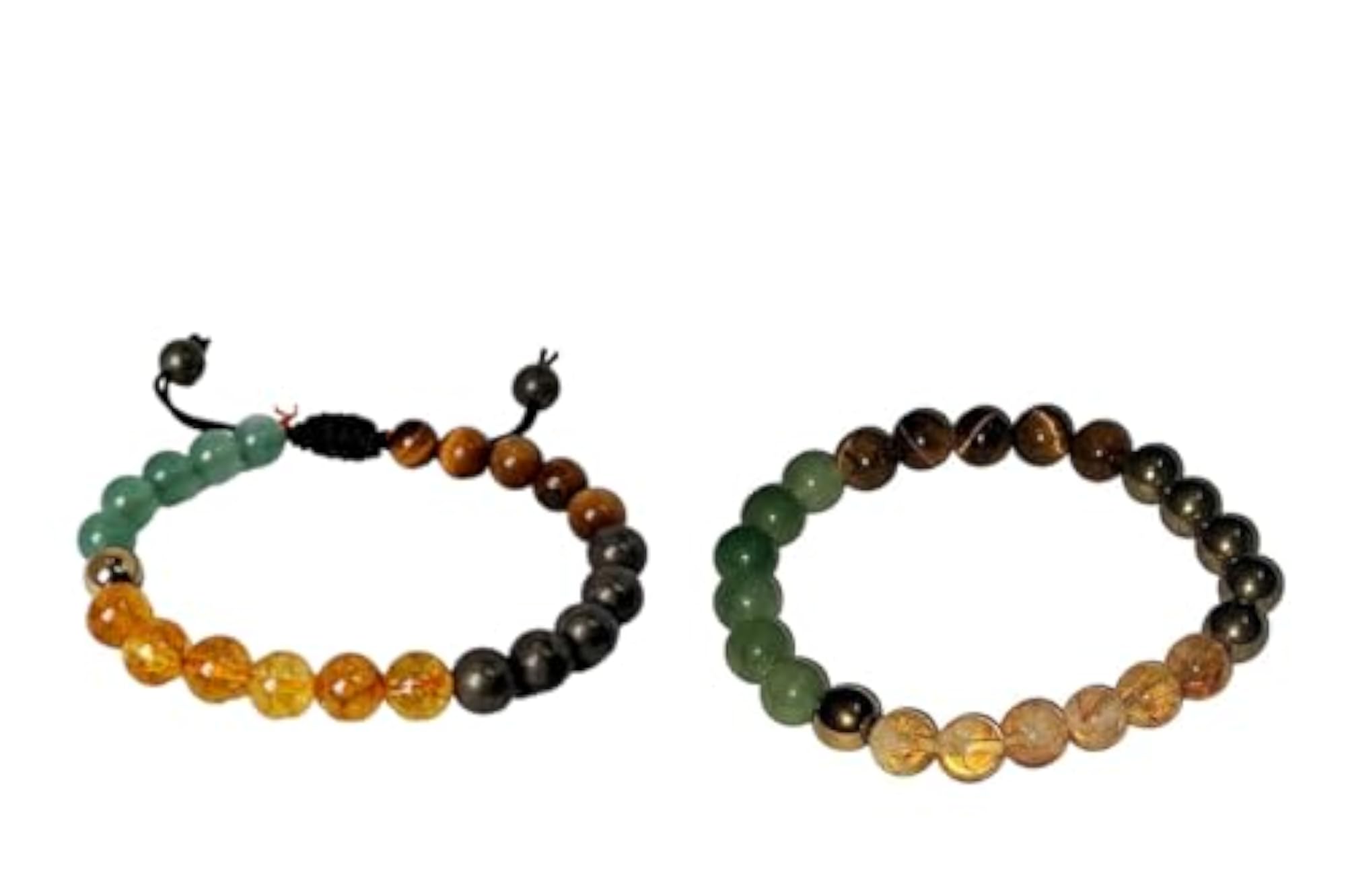 Money Magnet Bracelet - Natural Gemstone Adjustable Unisex