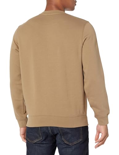 Lacoste Men's Classic Fit Logo Stripe Flannel Sweatshirt2