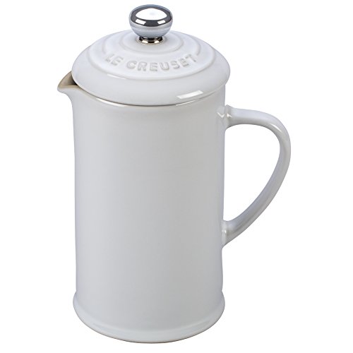 Le Creuset PG8200-0517 Stoneware Petite French Press, 12 oz, Caribbean