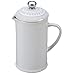 Le Creuset of America Stoneware Petite French Press, 12 oz, White