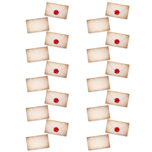 2 Stk Umschlag Dekorationen, Pre-Assembled Magic Wizard Schwebende...