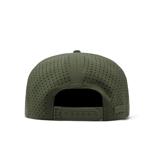 Image of melin Coronado Brick Hydro, Performance Snapback Hat, Water-Resistant Baseball Cap for Men & Women