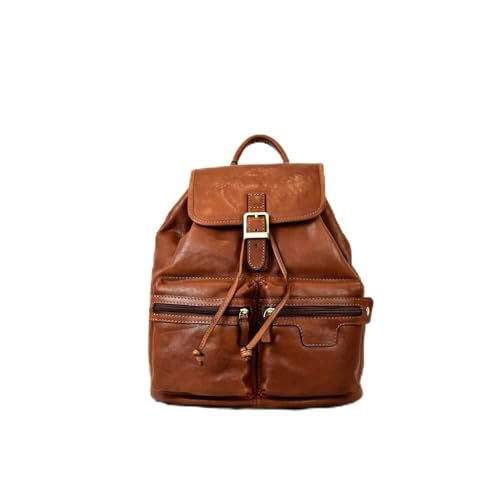 Sac à dos femme marron 31x13x34 cm sac tendance ville