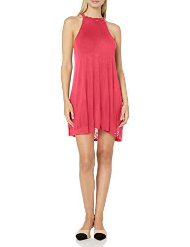 Roxy - Vestido para mujer Rosa Geranio XX-Large