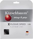 Kirschbaum Set Xplosive Speed 1.23 mm (17G) 40ft Black