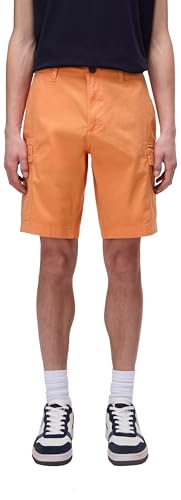 Napapijri Hombre Bermudas Nevas Naranja Claro36
