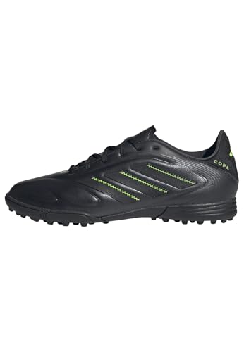 Botas de fútbol adidas Copa Pure para niños con suela turf que mejora el control del balón