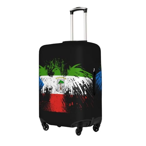 Travel Luggage Cover Equatorial Guinea Equatorial Guinean Flag Fashion Washable Baggage Suitcase Protector Fit For Luggage Medium2