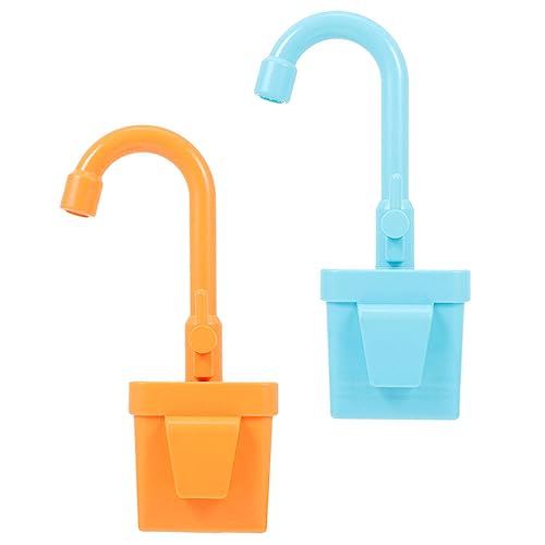 Happyyami 2 Piezas Juego De Simulación De Juguete Cocina Grifo De Juego De Simulación Juguete De Fregadero De Juego De Simulación Juguete De Grifo Falso Lavavajillas Lavabo Niño El Plastico