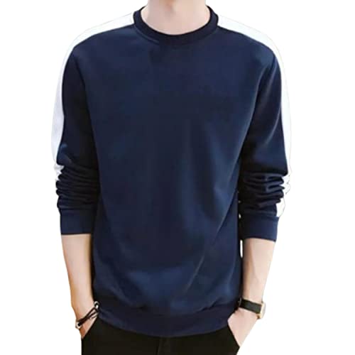 Image of Men's Full-Sleeves Round Neck T-Shirt- Soft and Comfortable