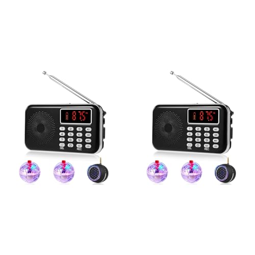 Janasiba Kit de 8 accessoires de boîte à spiritueux, avec 2 balles LED pour chat, 1 haut-parleur Spirit-Box, kit d'équipement paranormal pour l'extérieur