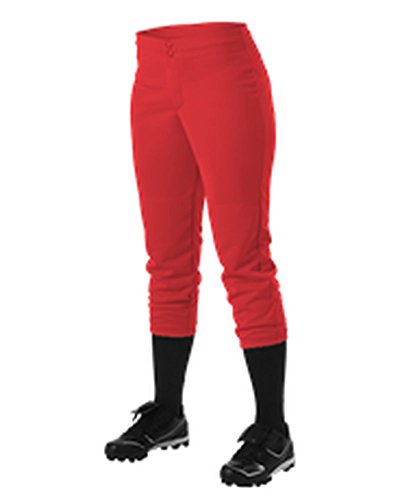 Alleson Girls Knicker Fastpitch Pant Scarlet L 605PLWY 605PLWY-SC-L